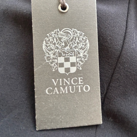 Vince Camuto Black Off Shoulder Foldover Cocktail Dress NWT Size 2 - Picture 8 of 13